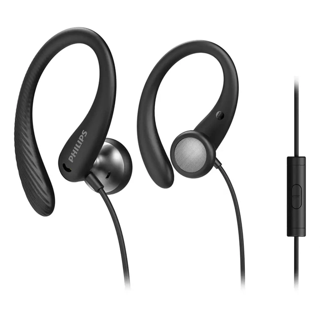 Навушники Philips TAA1105BK In-ear Mic Black (TAA1105BK/00) - изображение 1