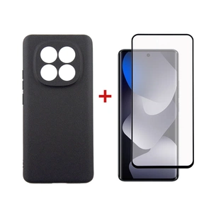 Чохол до мобільного телефона Dengos Carbon + glass Xiaomi Redmi Note 15 Black (DG-KM-185) зображення 1