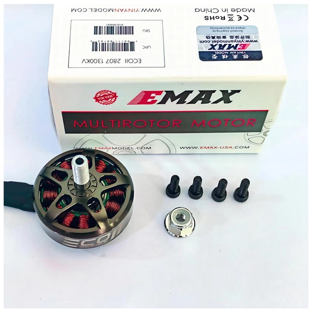 Двигун для дрона Emax ECO II 2807А 1300KV (0101096070) - зображення 6