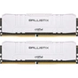 Модуль пам'яті для комп'ютера DDR4 16GB (2x8GB) 3600 MHz Ballistix White Micron (BL2K8G36C16U4W) - уменьшенное изображение 1