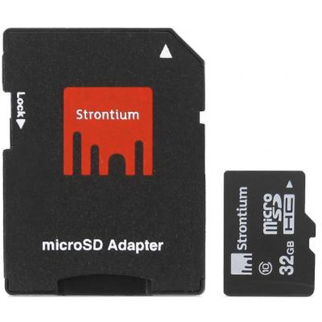 Карта пам'яті Strontium Flash 32GB microSD class10 (SR32GTFC10A) - изображение 1