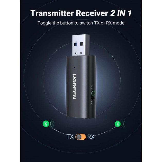 Bluetooth-адаптер Ugreen CM523 (60300) - picture 3