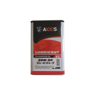 Трансмісійна олива AXXIS 80W-90 GL-4/GL-5 4л (AX-2058) зображення 1