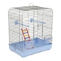 Клітка для птахів Природа "Белла" 37х25х37 см світло-блакитна (4823082414864) - уменьшенное изображение 1