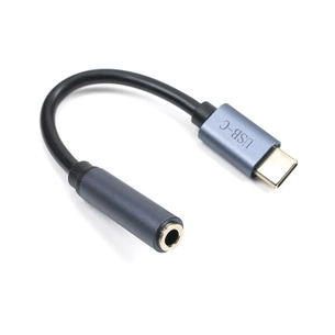 Перехідник USB-C M to 3.5mm F Cabletime (CA913725) зображення 1
