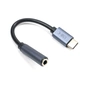 Перехідник USB-C M to 3.5mm F Cabletime (CA913725) - зменшене зображення 1