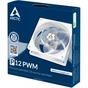 Кулер до корпусу Arctic P12 PWM White/Transparent (ACFAN00131A) - зменшене зображення 6