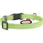 Нашийник для тварин WAUDOG Re-cotton з QR паспортом для котів та дрібних порід собак XS салатовий (16405) - зменшене зображення 2