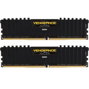 Модуль пам'яті для комп'ютера DDR4 16GB (2x8GB) 2400 MHz Vengeance LPX Black Corsair (CMK16GX4M2A2400C14) зображення 1