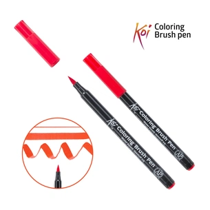 Художній маркер KOI Маркер-пензель акварельний Кармін, 18 (084511393066) зображення 1