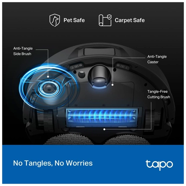 Пилосос TP-Link Tapo RV50 Pro Omni - зображення 6
