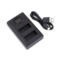 Зарядний пристрій для фото PowerPlant GoPro DL-AHDBT901 with display 2 slots (CH980352) - зменшене зображення 2
