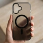 Чохол до мобільного телефона BeCover FIBRA Shock-Proof MagSafe Apple iPhone 17 Black (715439) - зменшене зображення 8