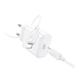 Зарядний пристрій HOCO C76A Pro Majestic USB-C PD30W + cable USB-C to Lightning White (6942007616317) - зменшене зображення 5