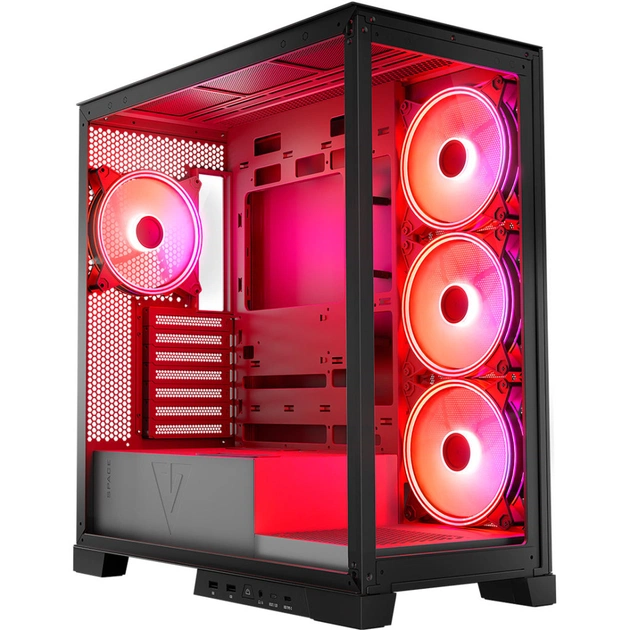 Корпус для ПК Modecom VOLCANO SPACE APEX ARGB 4x140mm fans (AT-SPACE-PG-10-000000-000/AT-SPACE-PG-10-000000-0002) - изображение 1