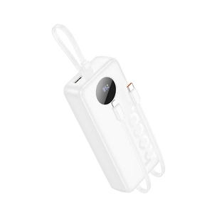 Батарея універсальна HOCO 20000mAh, PD/20W, 22.5W, White (J132A / 42067) зображення 1