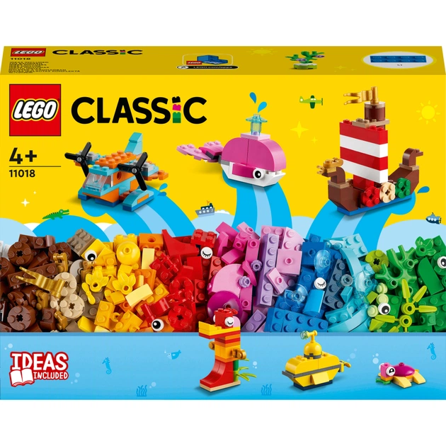 Конструктор LEGO Classic Творчі веселощі в океані 333 деталі (11018) - зображення 1