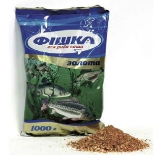 Прикормка Фишка Золотая 1кг (FSGB061000) зображення 1