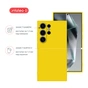 Чохол до мобільного телефона Intaleo Silicone Samsung Galaxy S24 Ultra Yellow (1283126600395) - зменшене зображення 3