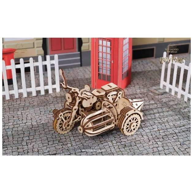 Конструктор Ugears Літаючий мотоцикл Геґріда з коляскою (6337518) - picture 10