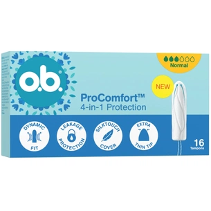 Тампони o.b. ProComfort Normal 16 шт. (3574661329840/3574661900414) зображення 1