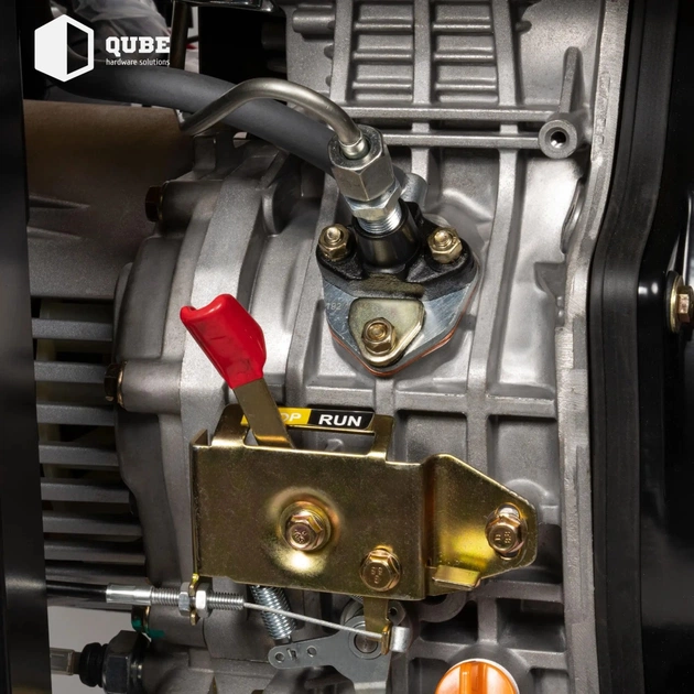Генератор дизельний Qube QFED10000XE-3 - picture 17