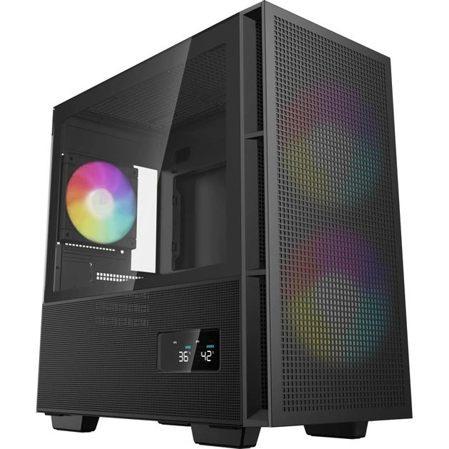 Корпус для ПК Deepcool CH360 Digital Black (R-CH360-BKAPE3D-G-1) - изображение 1