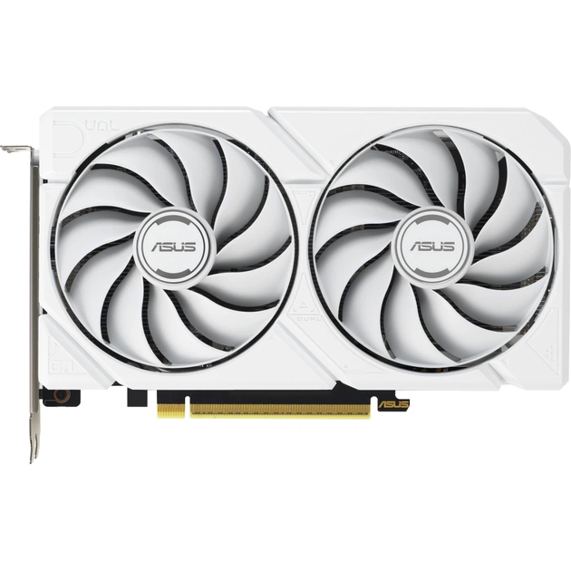 Відеокарта ASUS Radeon RX 9060 XT 16Gb DUAL WHITE OC (DUAL-RX9060XT-16G-WHITE) - picture 1