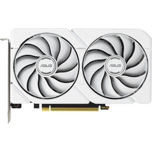 Відеокарта ASUS Radeon RX 9060 XT 16Gb DUAL WHITE OC (DUAL-RX9060XT-16G-WHITE) зображення 1