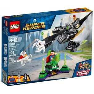 Конструктор LEGO Super Heroes Супермена та Крипто (76096) зображення 1