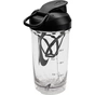 Бутылка для воды Nike TR RECHARGE SHAKER BOTTLE 16 OZ N.101.2242.988.16 прозорий, чорний 470 мл (887791805607) - уменьшенное изображение 2