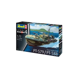 Збірна модель Revell Катер Patrol Torpedo Boat PT-579/PT-588 рівень 4, 1:72 (RVL-05165) зображення 1
