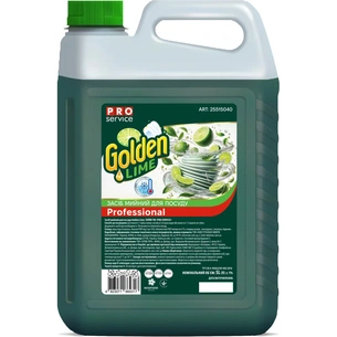 Засіб для ручного миття посуду PRO service Golden Lime Лайм 5 л (4823071664317) зображення 1