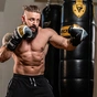 Боксерські рукавички RDX F7 Ego Black Golden 14 унцій (BGR-F7BGL-14oz) - зменшене зображення 7