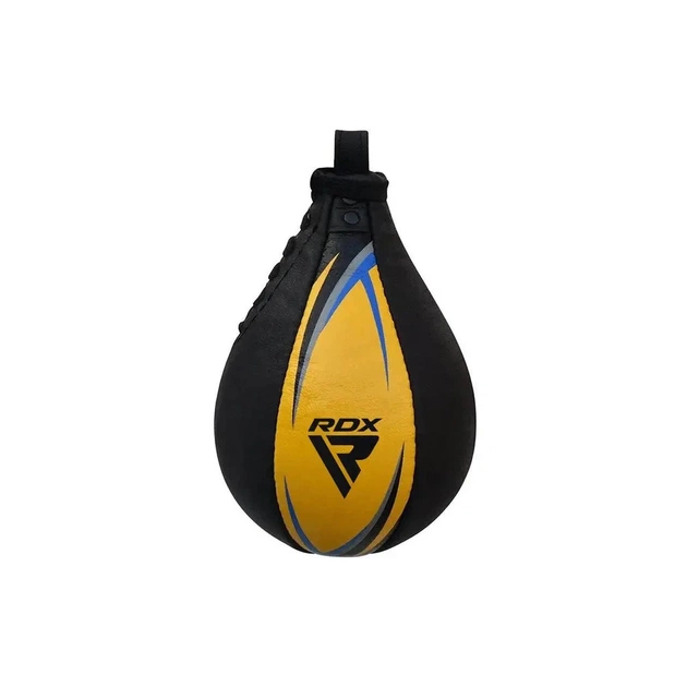 Груша боксерська RDX 2Y Boxing Speed Ball Leather Multi Yellow/Blue (2SBL-S2YU) - picture 2