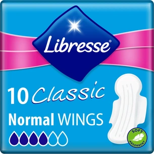 Гігієнічні прокладки Libresse Classic Ultra Clip Normal Soft 10 шт (7322540012439) зображення 1