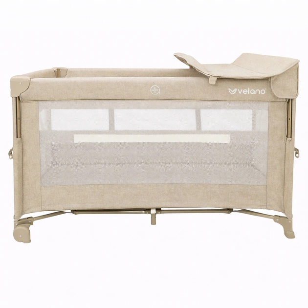 Дитячий манеж Velano з другим ярусом та пеленатором Tino, beige (46161) - picture 1