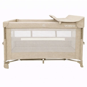 Дитячий манеж Velano з другим ярусом та пеленатором Tino, beige (46161) зображення 1
