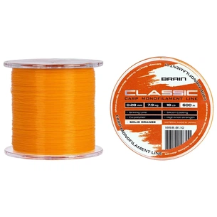 Волосінь Brain Classic Carp Line (solid orange) 600m 0.28mm 18lb 7.9kg (1858.81.10) зображення 1