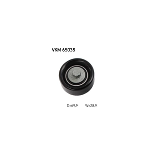 Ролик натягувача ременя SKF VKM 65038 зображення 1