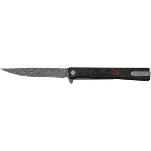 Ніж Ocaso Solstice Fat Carbon Red Damascus (10IFR) зображення 1