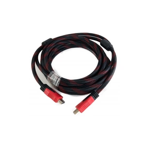Кабель мультимедійний HDMI to HDMI 5.0m v2.0 28awg, 14+1, CCS Extradigital (KBH1749) изображение 1
