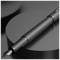Ручка пір'яна Parker IM 17 Professionals Monochrome Titanium  FP F (28 011) - зменшене зображення 7