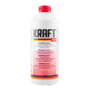 Антифриз KRAFT G12/G12+ -35 (червоний) 1,5л (KF109) зображення 1