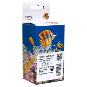 Картридж Barva Canon PFI-1000CO 0556C001 80мл gloss optimizer (IC-PFI1000CO) зображення 1