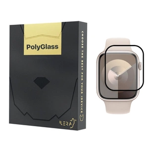 Скло захисне iLera PolyGlass 2.5D Apple Watch 7 41 mm Black (ILAWPG03) зображення 1