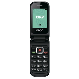Мобільний телефон Ergo F241 Black зображення 1