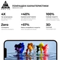 Скло захисне Armorstandart Pro 3D Apple iPhone 13 mini Black (ARM60250) - зменшене зображення 3