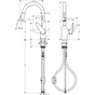 Змішувач Hansgrohe 71801000 - зменшене зображення 2