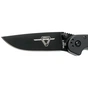 Ніж Ontario Knife RAT II D2 Black, Black Blade (ON8830) - зменшене зображення 3